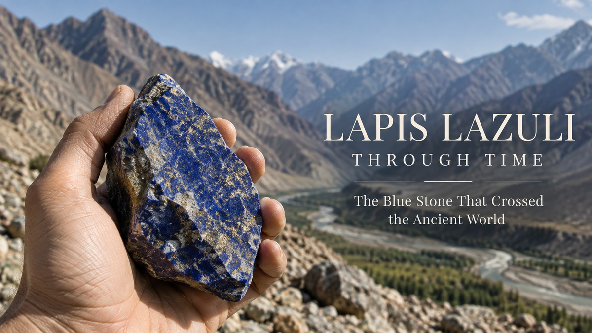 Lapis Lazuli Through Time: The Blue Stone That Crossed the Ancient World