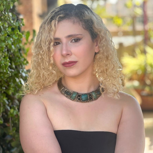 Chunky Green Choker Collar Necklace with Aventurine, Bloodstone & Chrysocolla