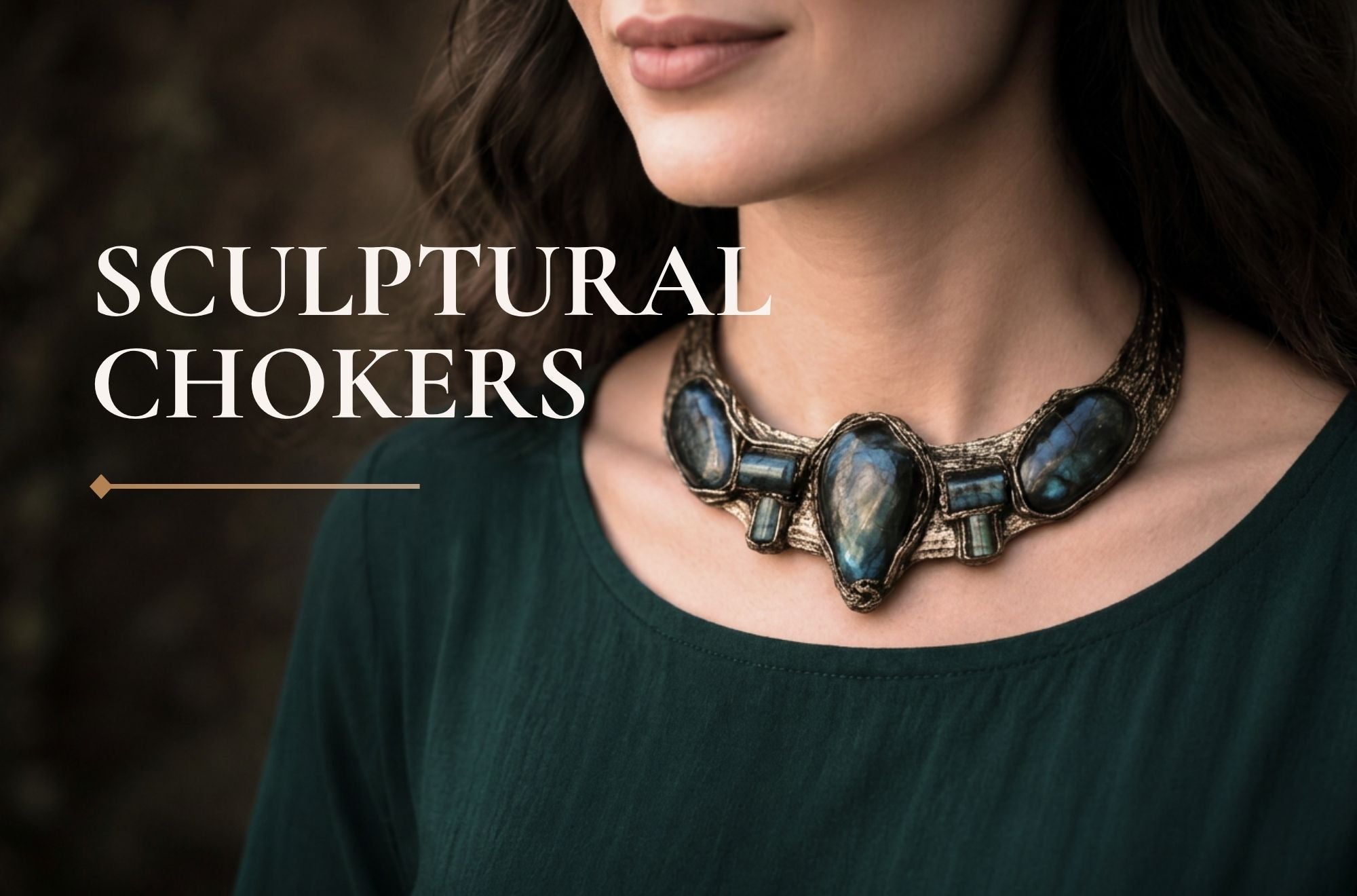Gemstone Chokers & Statement Necklaces