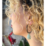 Green Aventurine Stone Heart Necklace Unique Birthday Gift