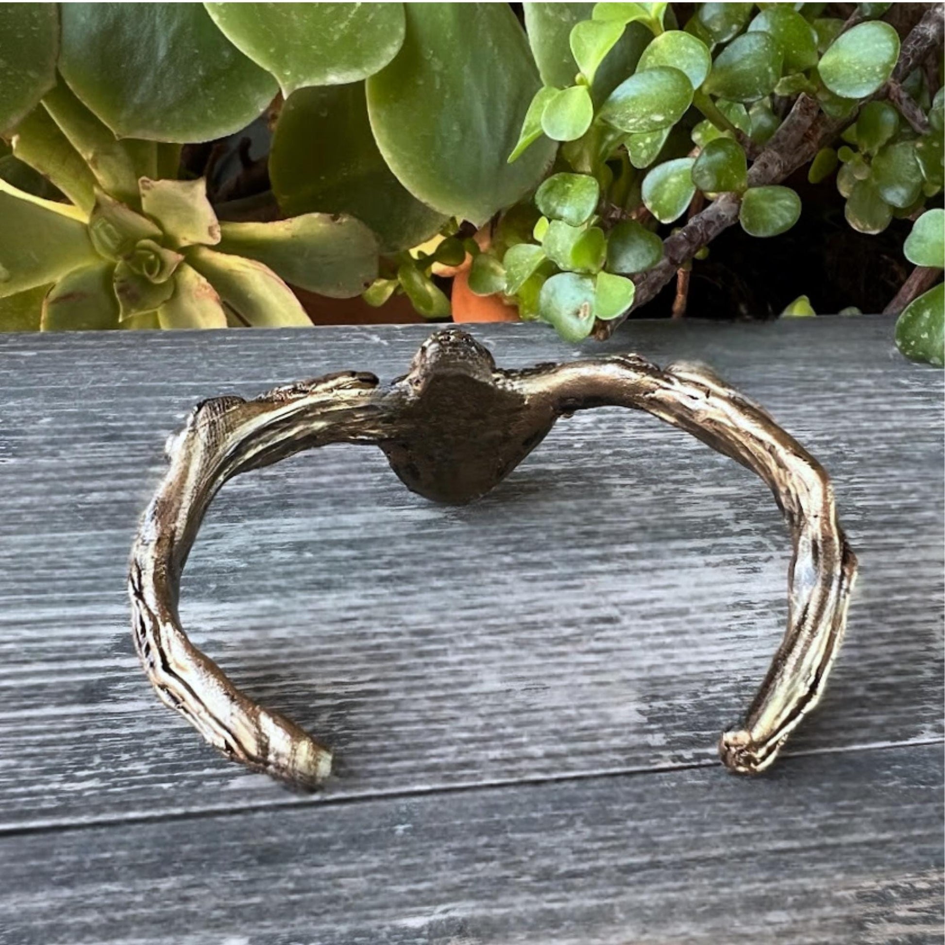 Rose Quartz and Pearls Cuff Bracelet - Healing Crystal Cuff