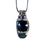 Empath Protection Obsidian Hematite Necklace Spiritual Jewelry Gifts