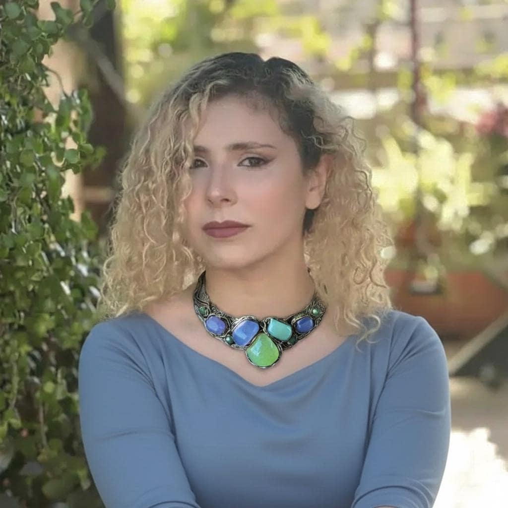 Green Onyx Chrysoprase and Chalcedony Choker Necklace -  Chunky Statement Collar