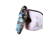 Raw Emerald and Aventurine Pendant Necklace – Green Crystal Amulet.