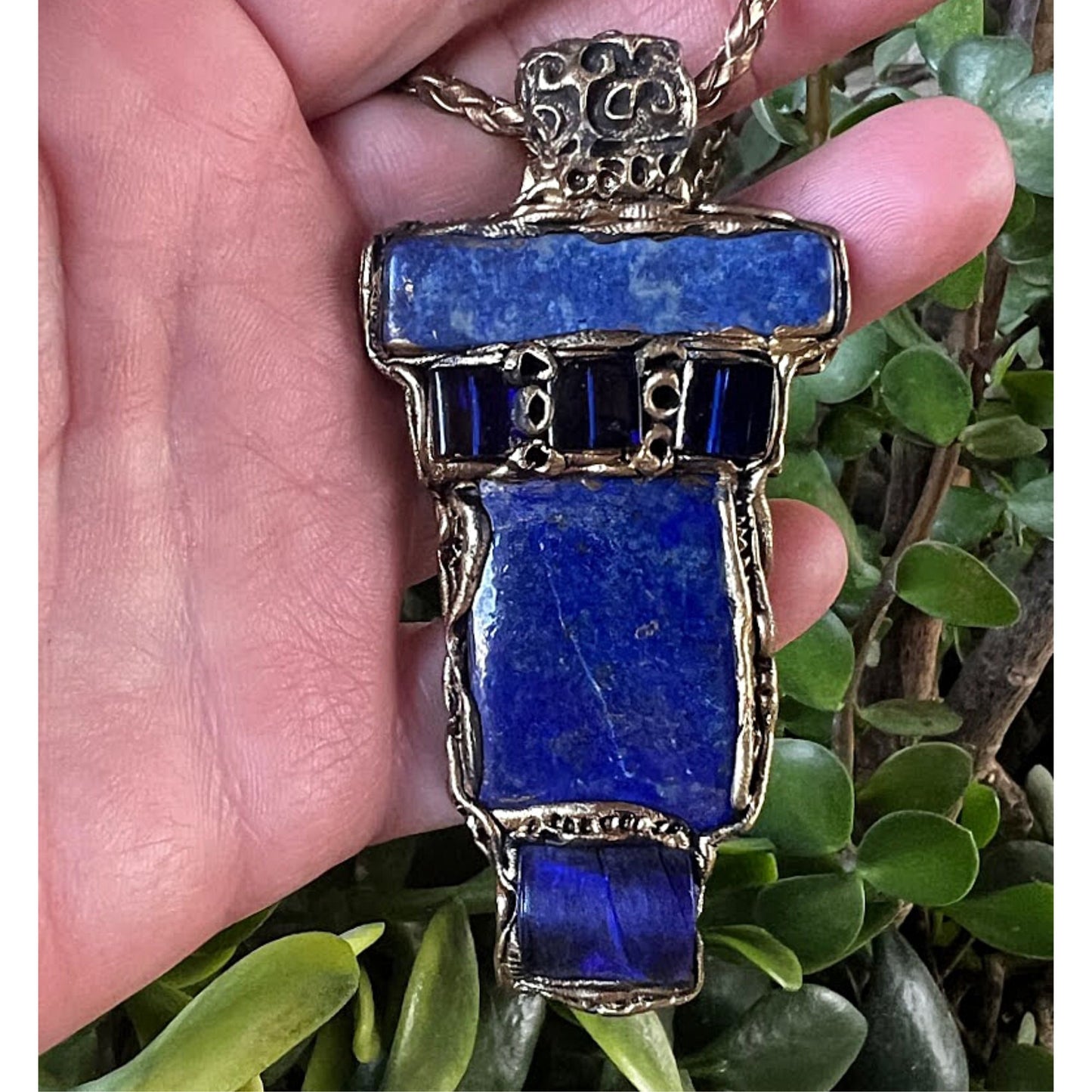 Lapis Lazuli pendant necklace